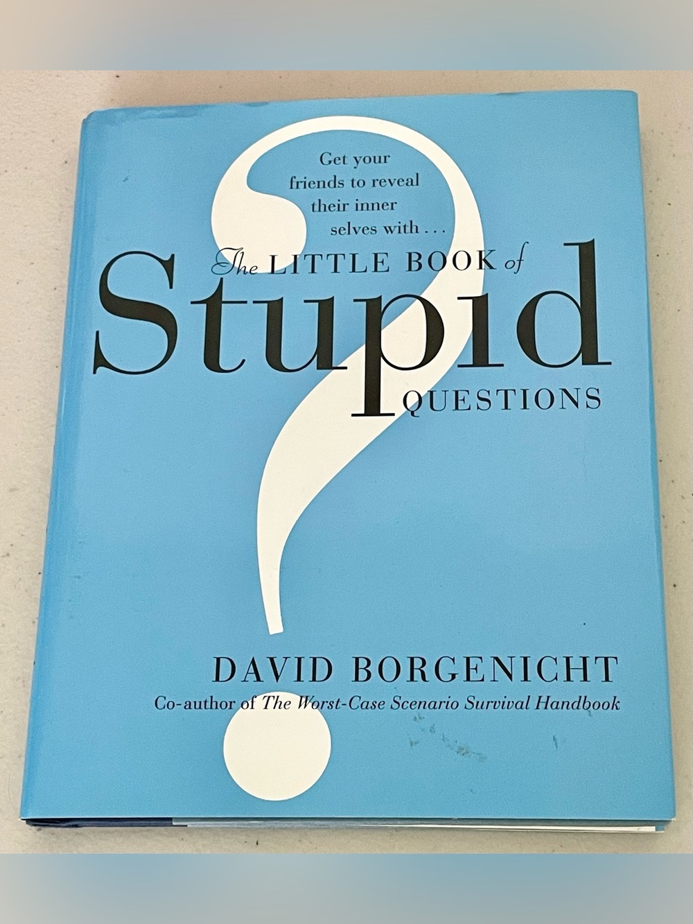 📘 “The Little Book of Stupid Questions” by David Borgenight 📘